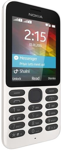 Nokia 215 White Cep Telefonu